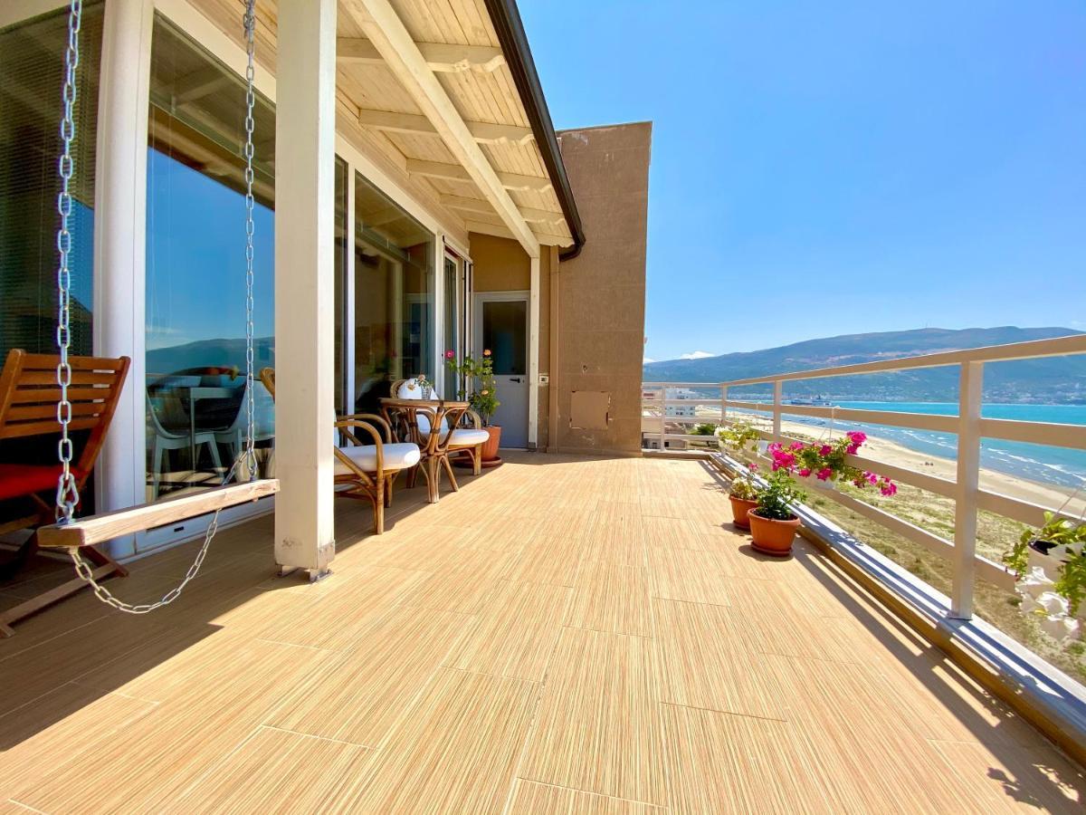 Eka Luxury Seaview Apartments Avlonya Dış mekan fotoğraf